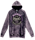 Hoodie - Purple Acid - Heart