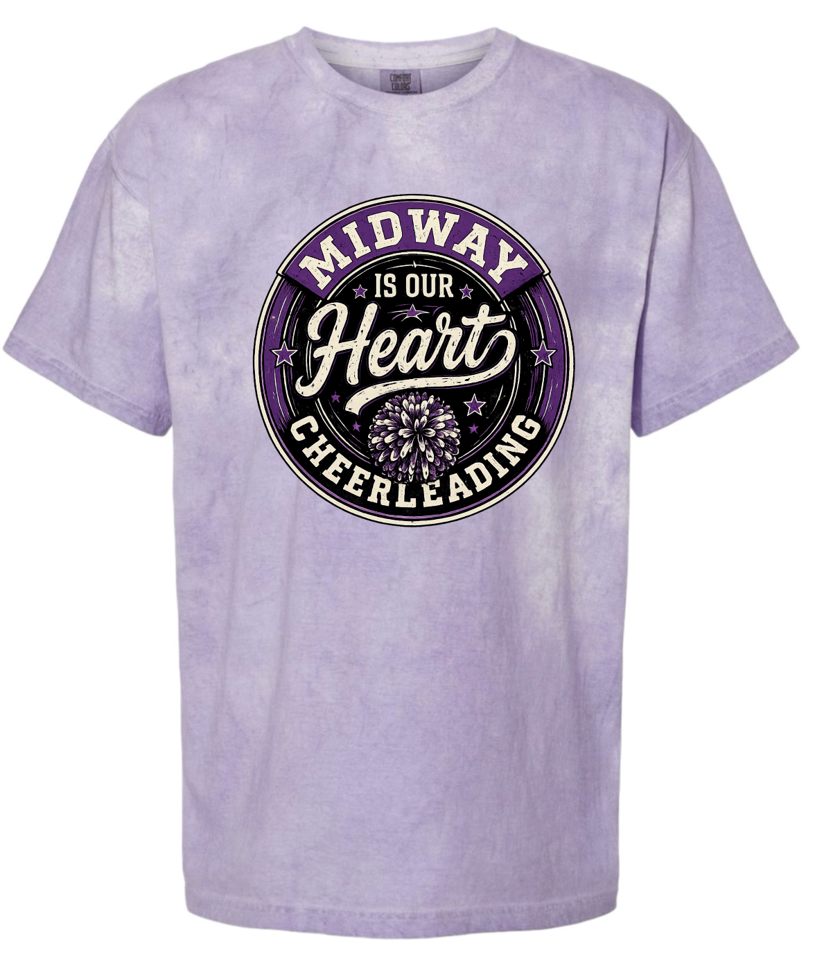 T-Shirt - Purple Smoke - Heart