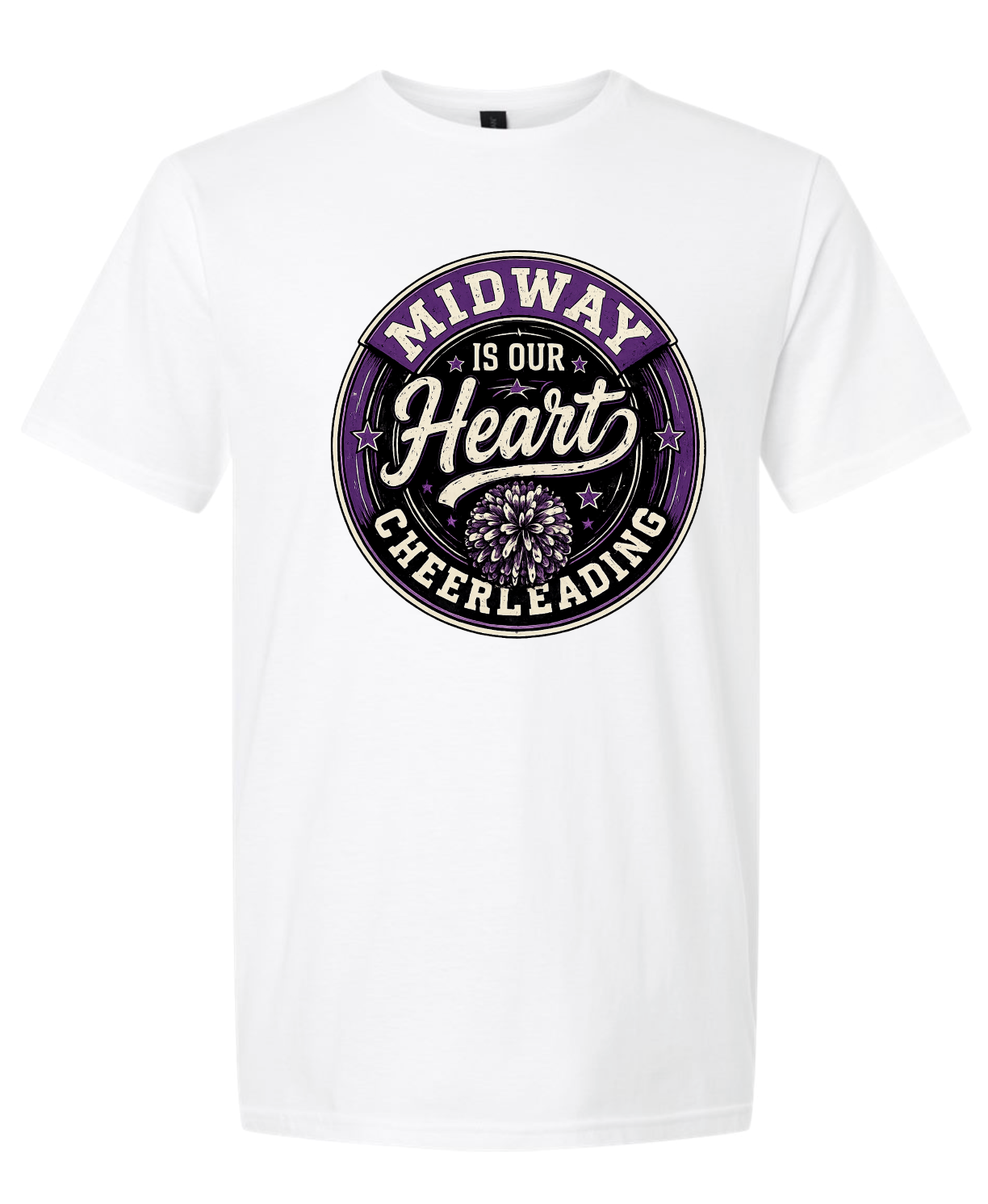 T-Shirt - White - Heart