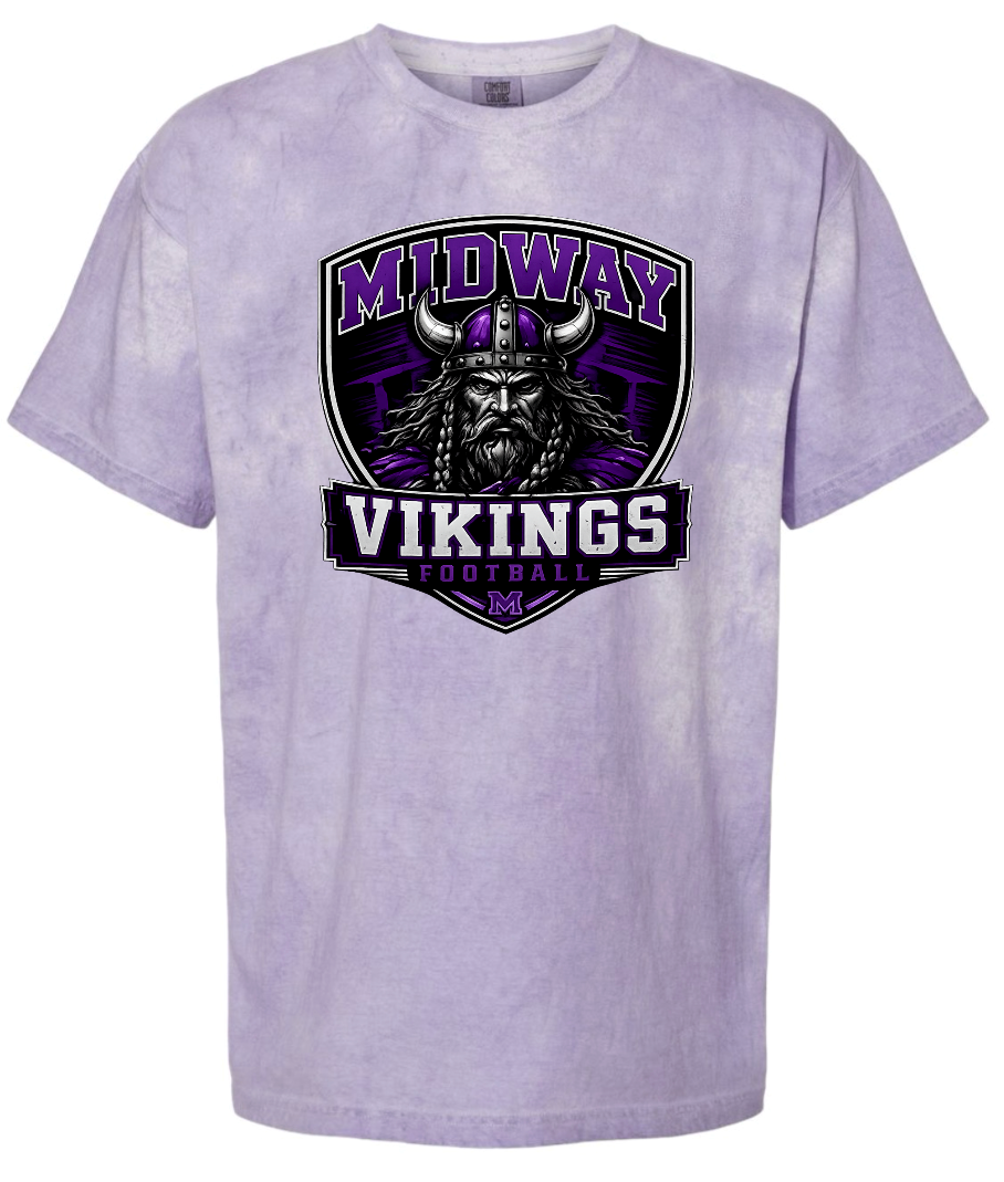 T-Shirt - Purple Smoke - Shield