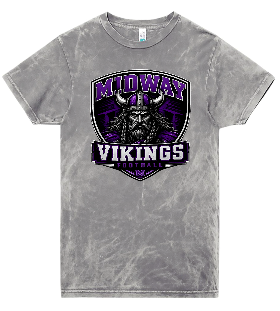 T-Shirt - Silver Acid - Shield