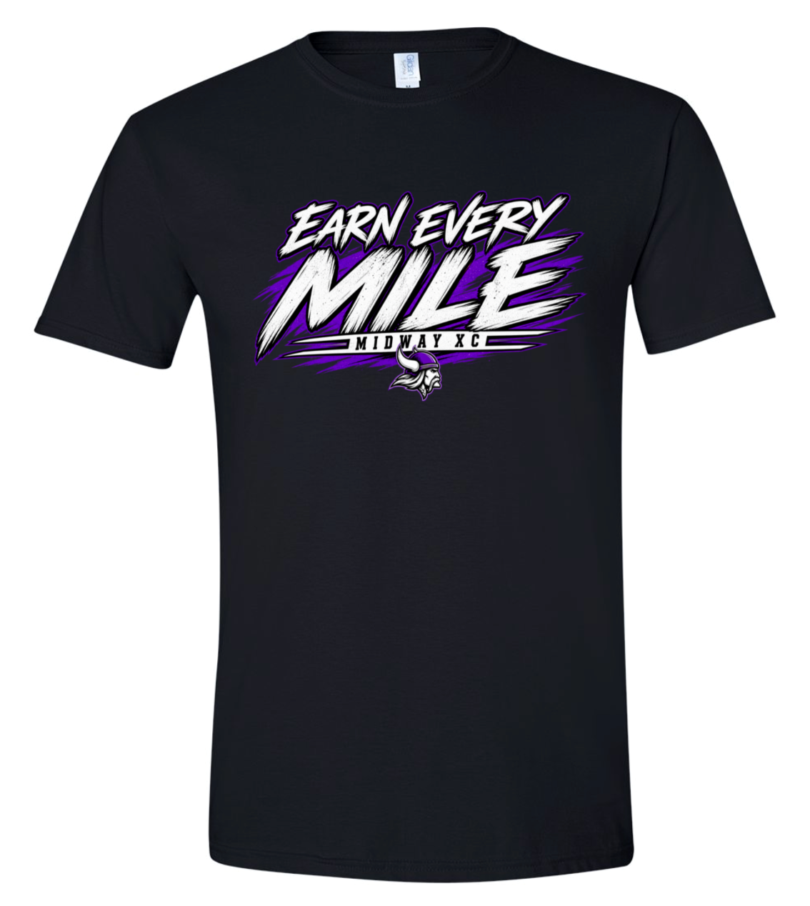 T-Shirt - Black - Mile