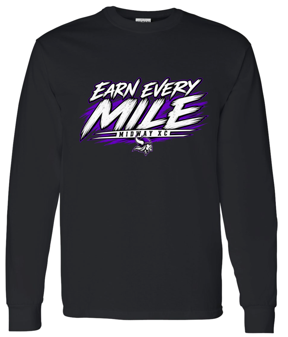 Long Sleeve - Black - Mile