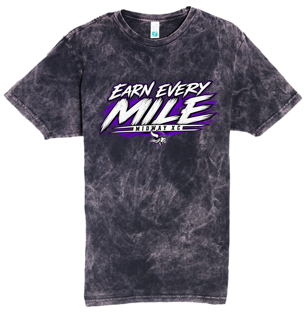T-Shirt - Black Acid - Mile