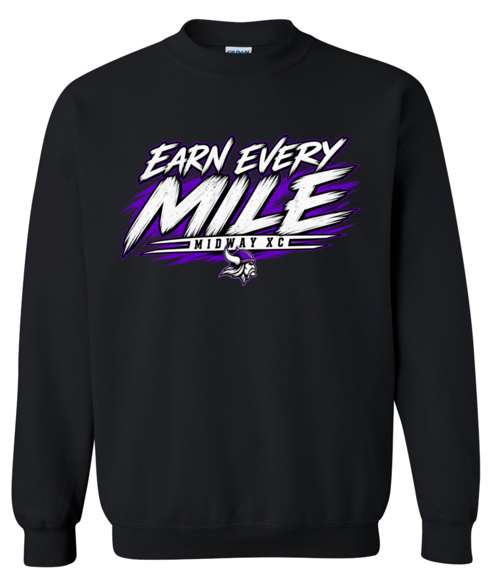 Crew Neck - Black - Mile