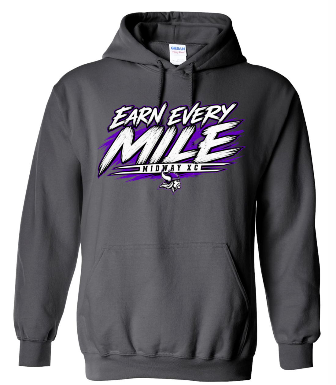 Hoodie - Charcoal - Mile