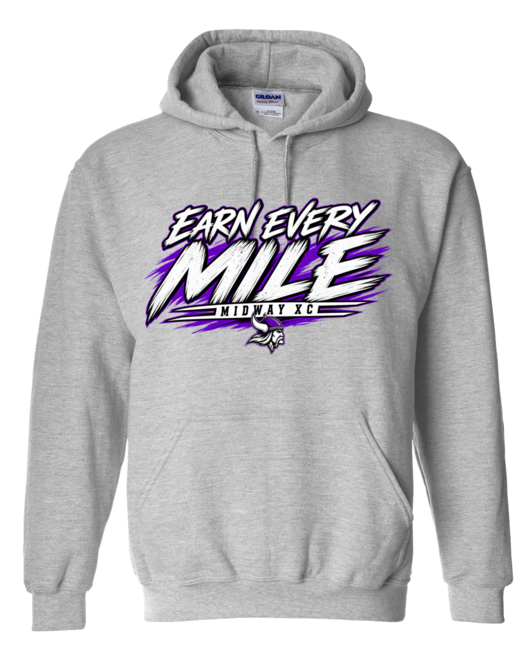 Hoodie - Sport Grey - Mile