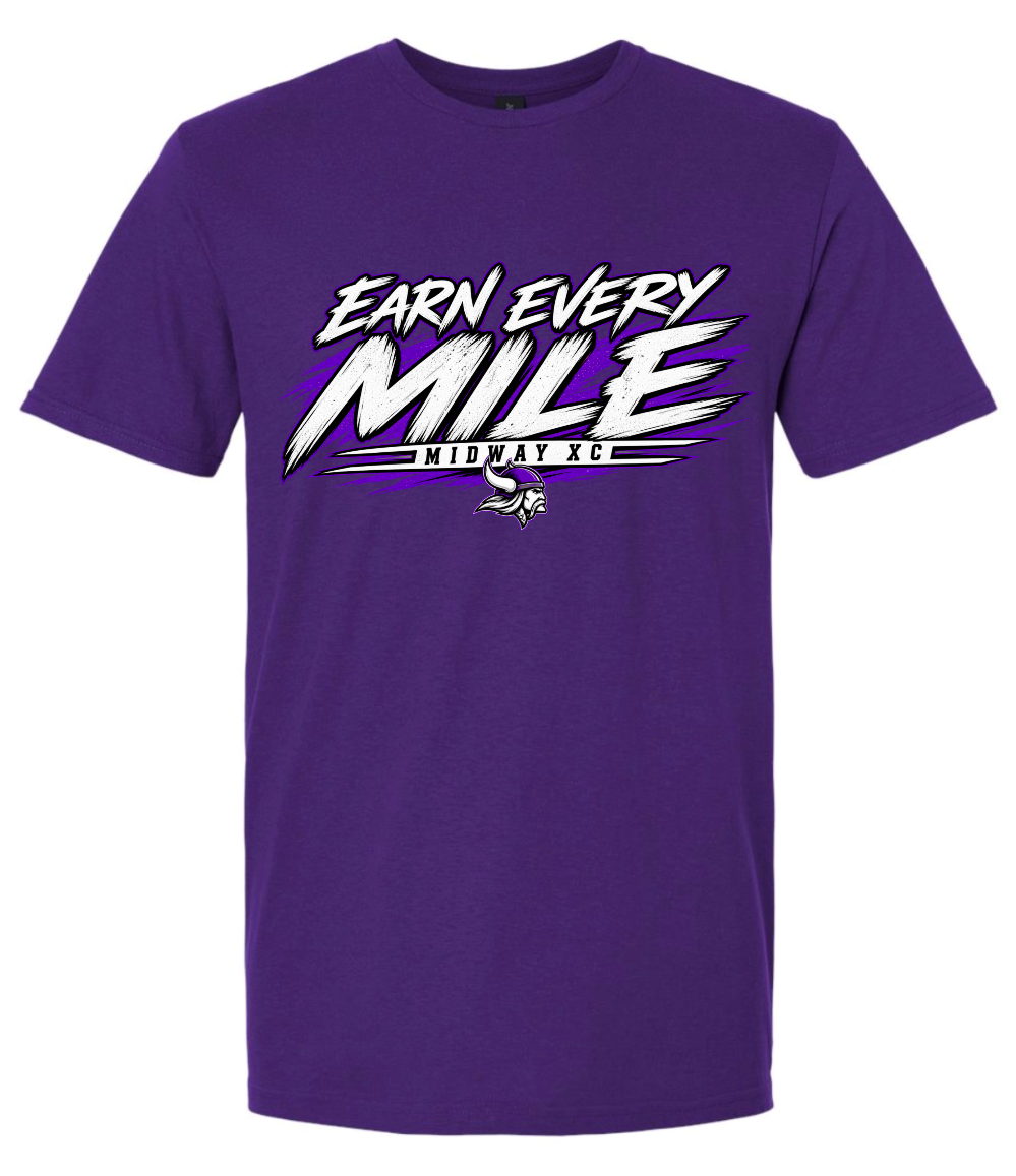 T-Shirt - Purple - Mile