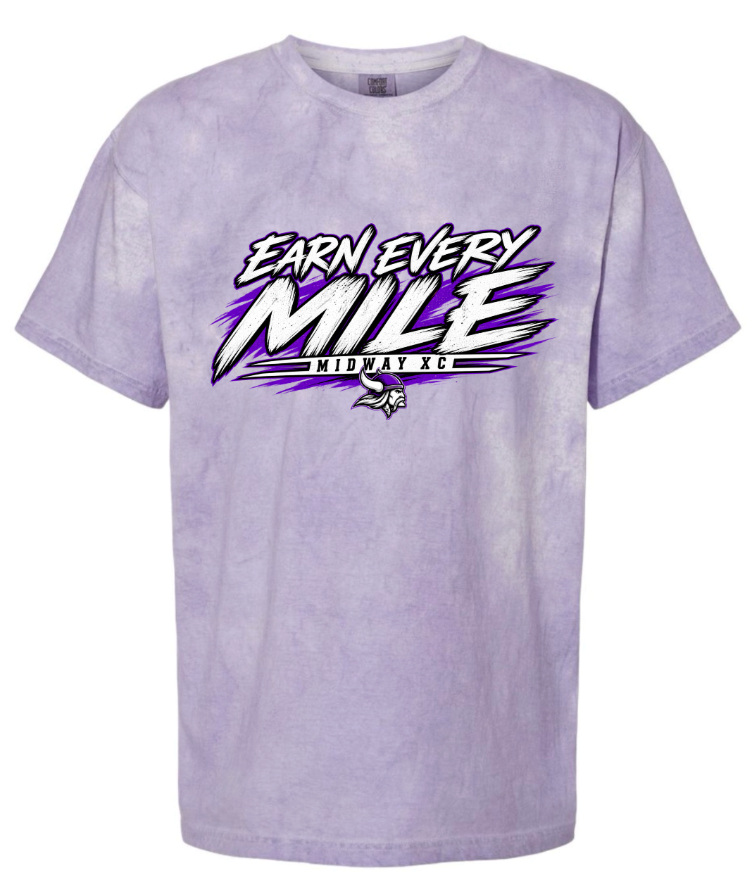 T-Shirt - Purple Smoke - Mile
