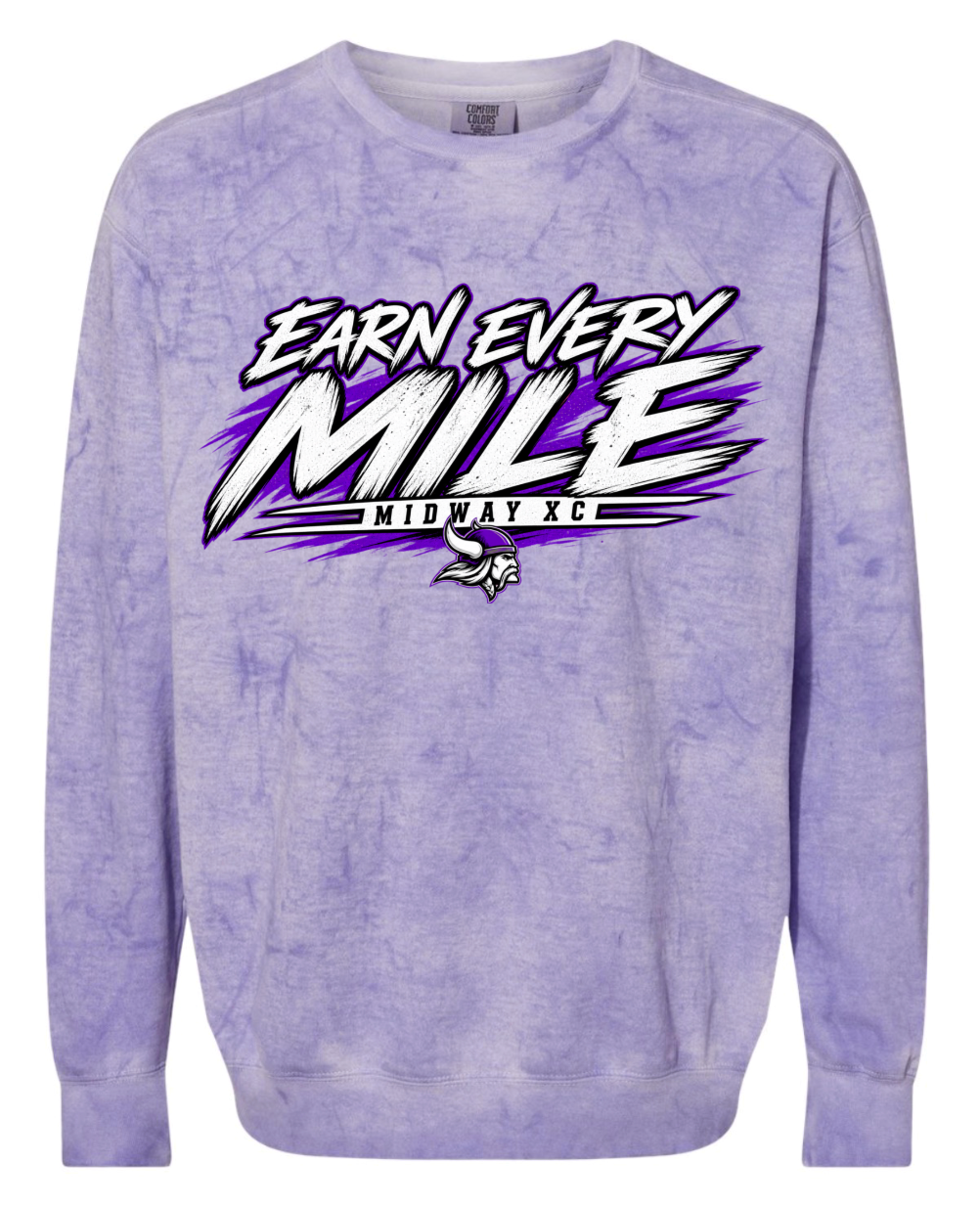 Crew Neck - Purple Smoke - Mile