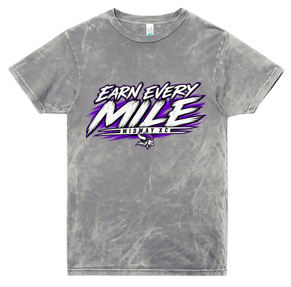 T-Shirt - Silver Acid - Mile