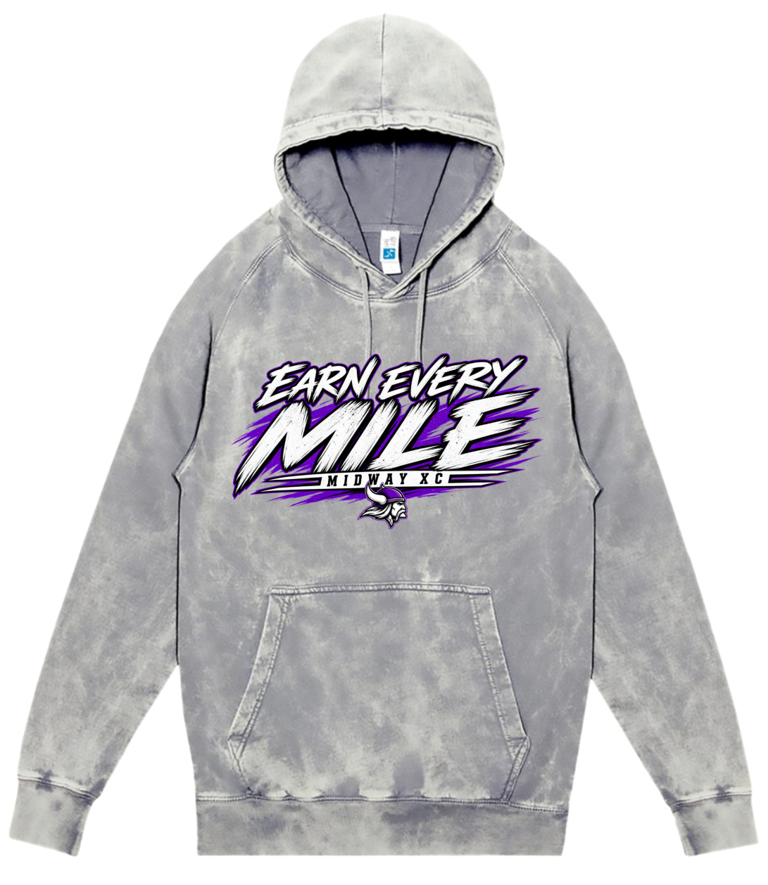 Hoodie - Silver Acid - Mile