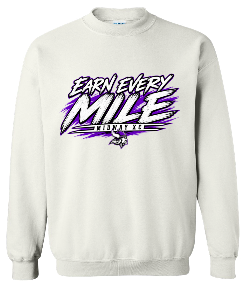 Crew Neck - White - Mile