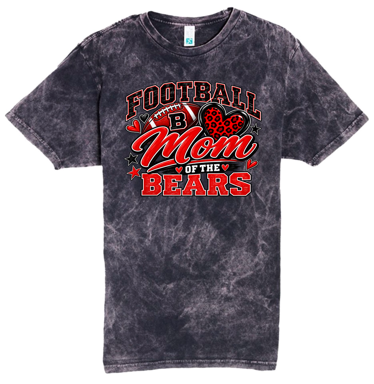 T-Shirt - Black Acid - Mom of Bears