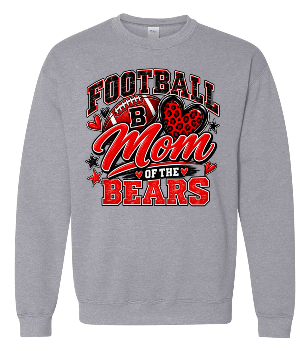 Crew Neck - Sport Grey - Mom of Bears