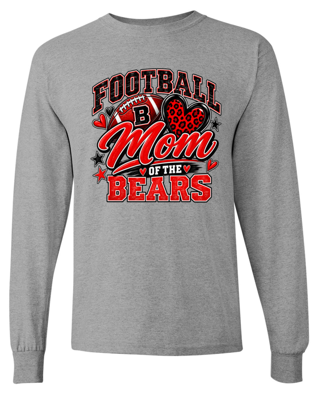 Long Sleeve - Sport Grey - Mom of Bears
