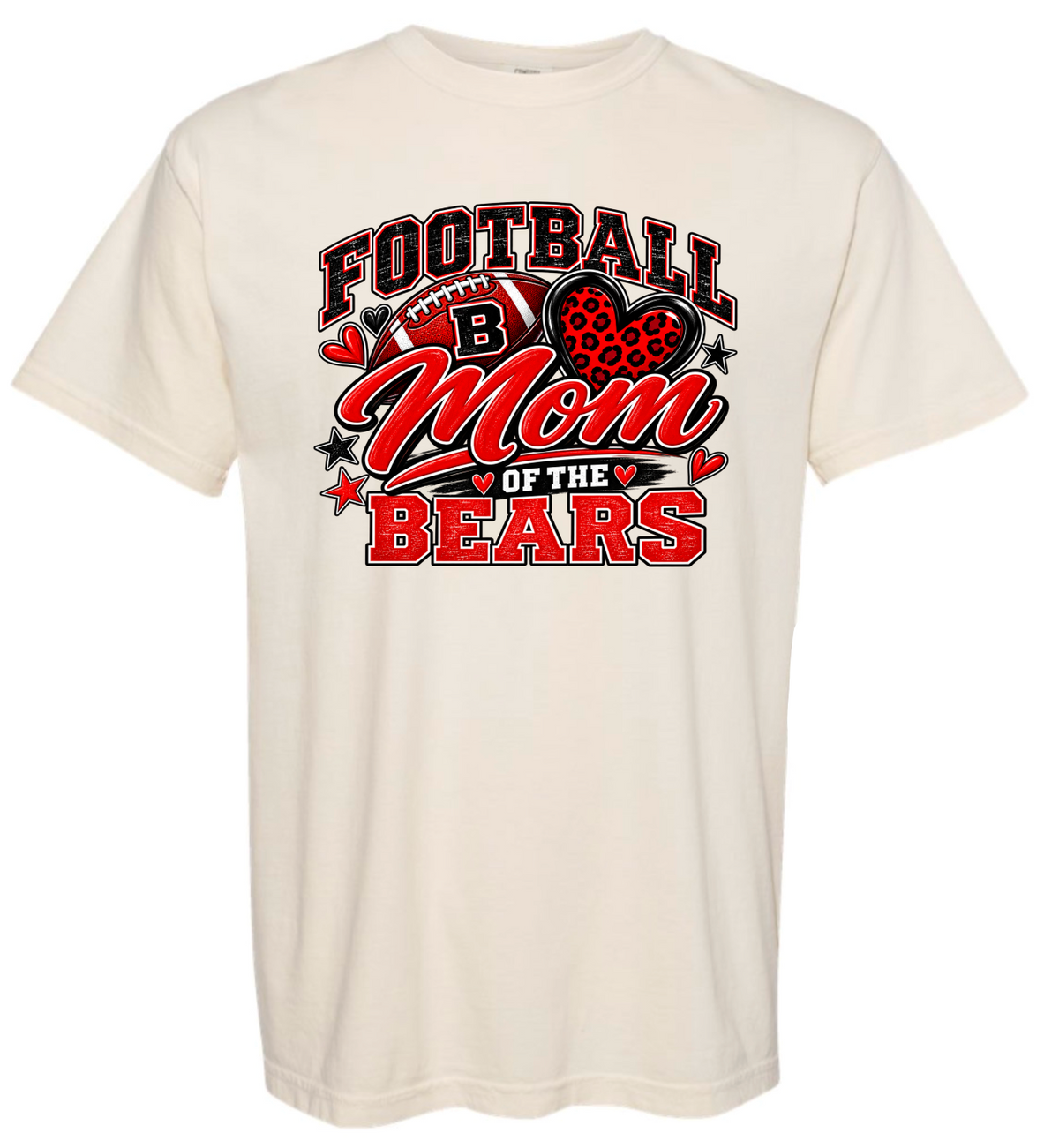 T-Shirt - Ivory - Mom of Bears
