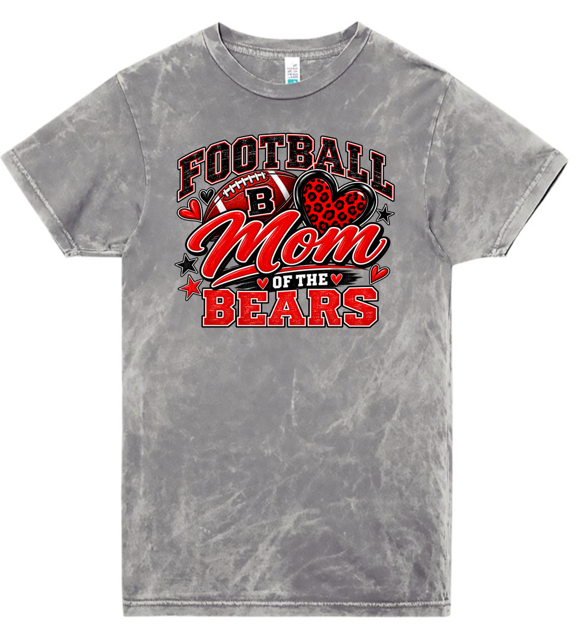 T-Shirt - Silver Acid - Mom of Bears