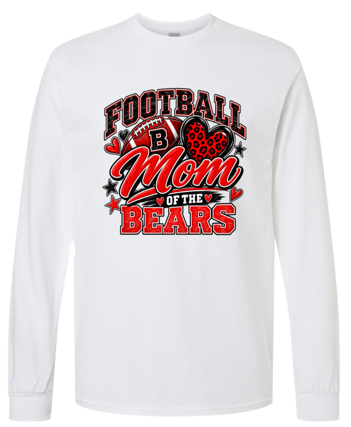Long Sleeve - White - Mom of Bears