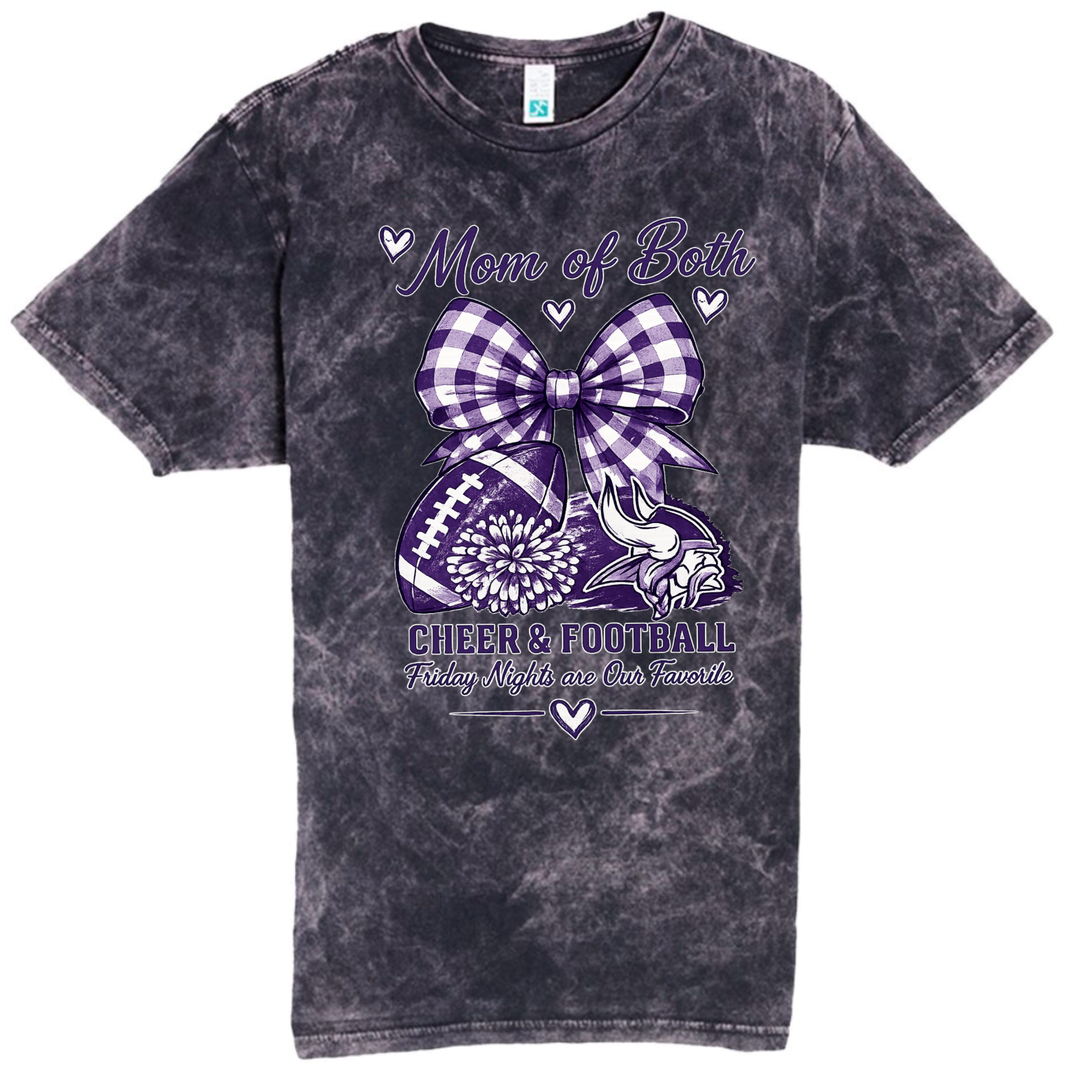 T-Shirt - Black Acid - Mom of Both
