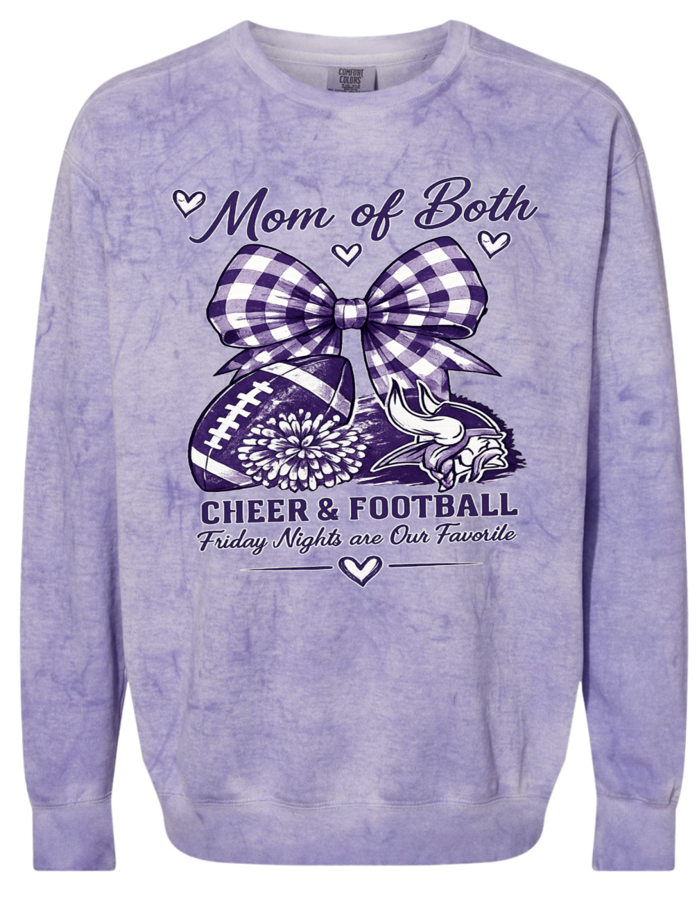 Crew Neck - Purple Smoke - Mom of Both