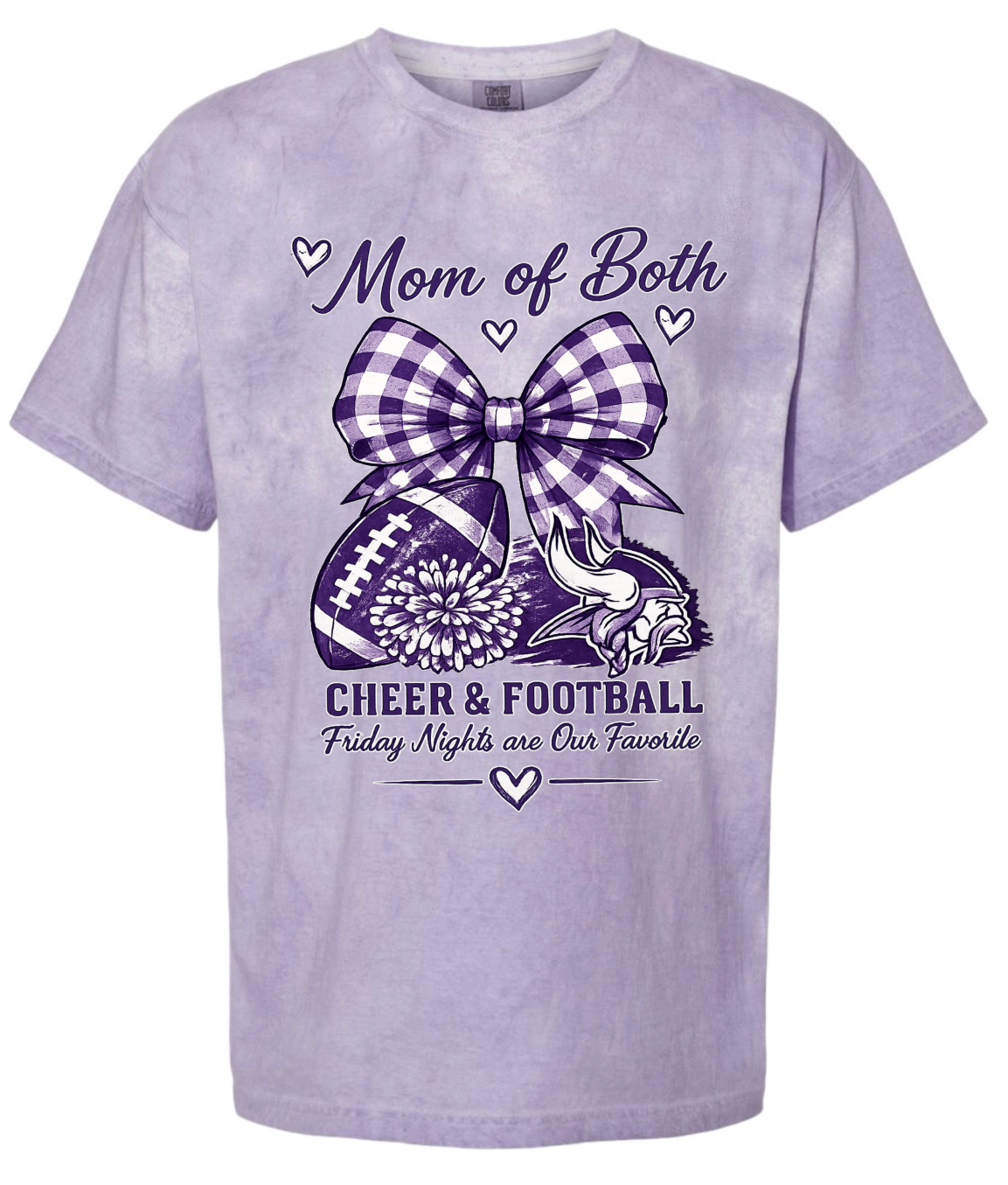 T-Shirt - Purple Smoke - Mom of Both