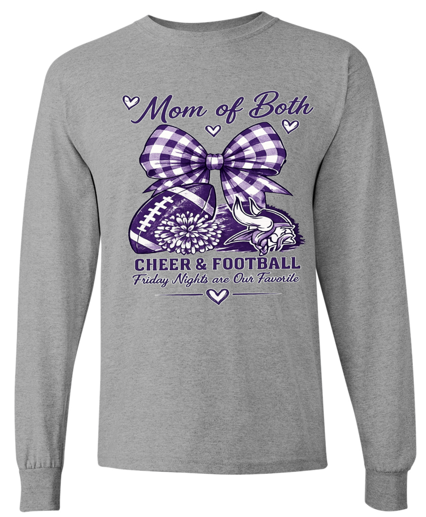Long Sleeve - Sport Grey - Mom of Both
