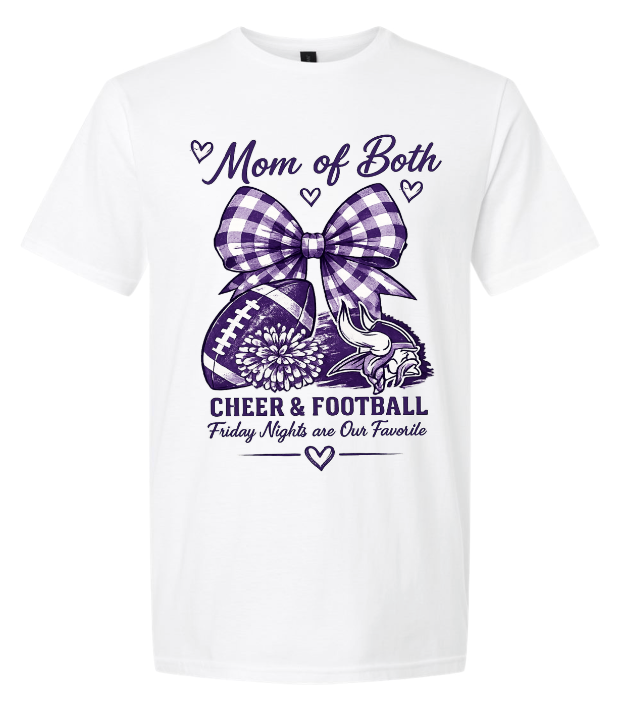 T-Shirt - White - Mom of Both