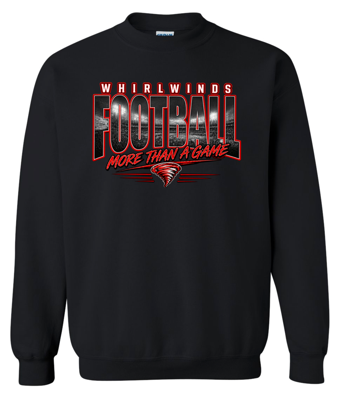 Crew Neck - Black - More Than A Game