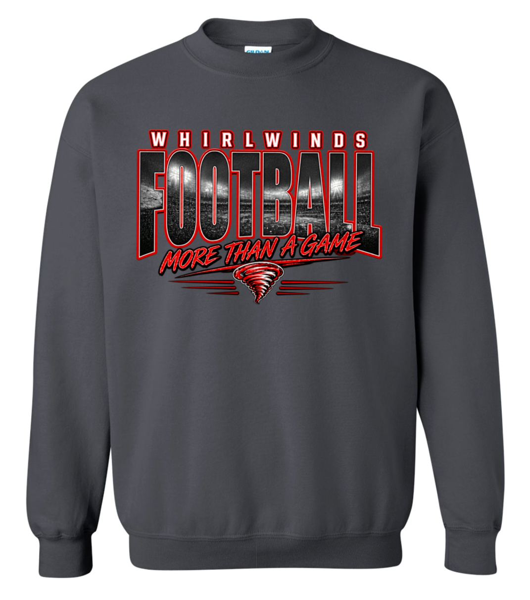 Crew Neck - Charcoal - More Than A Game
