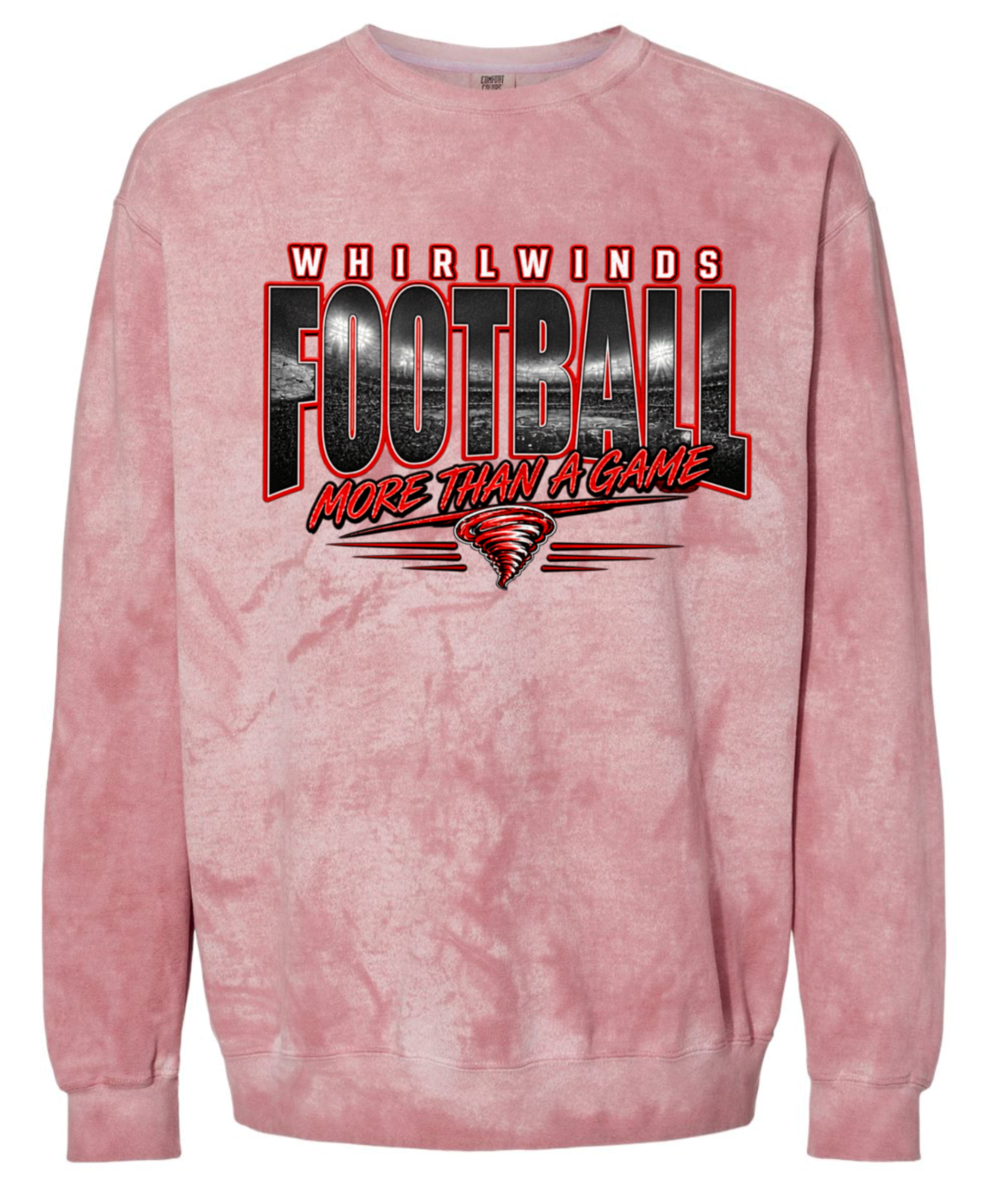 Crew Neck - Red Smoke - More Than A Game