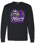 Long Sleeve - Black - Music Notes
