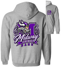 Zip-up Jacket - Sport Grey - Music Notes