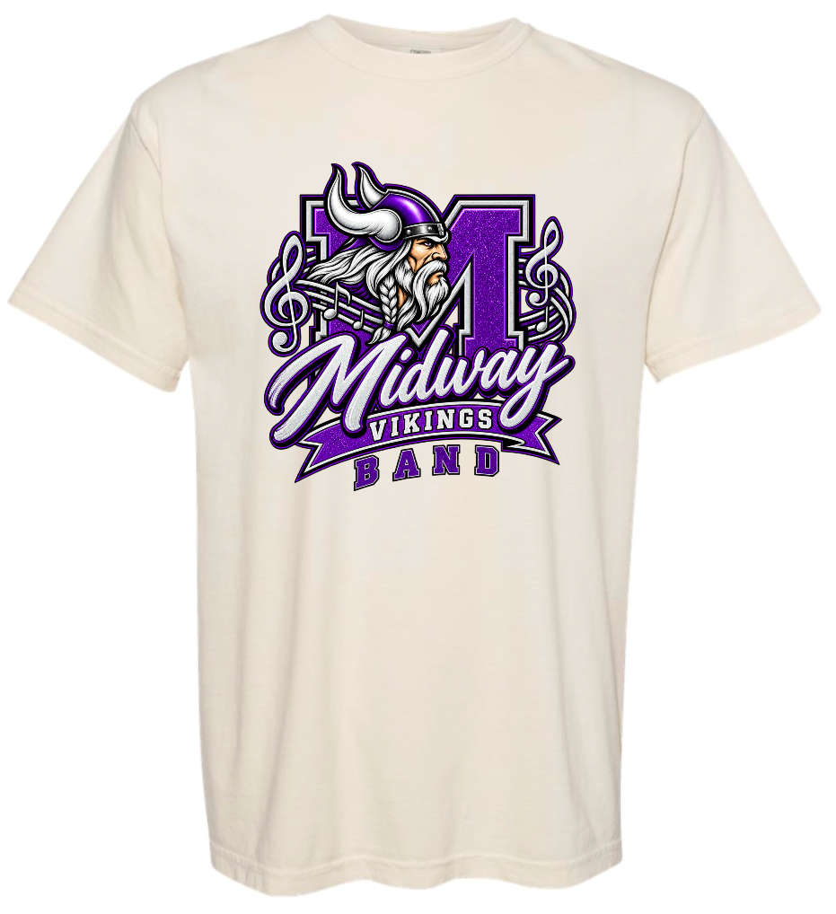 T-Shirt - Ivory - Music Notes