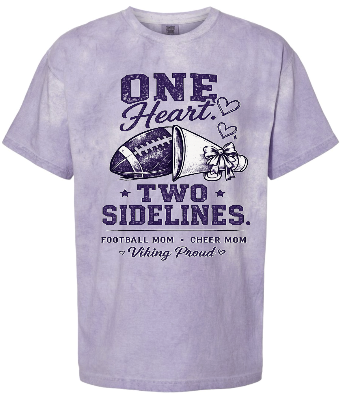 T-Shirt - Purple Smoke - One Heart