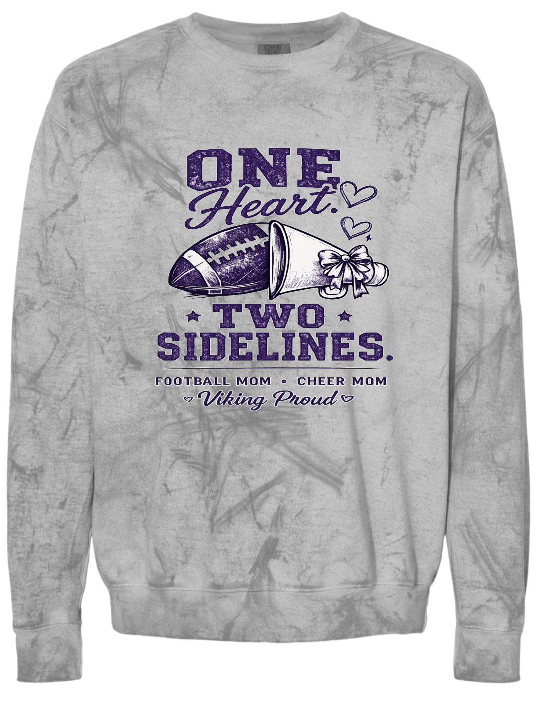 Crew Neck - Smoke - One Heart