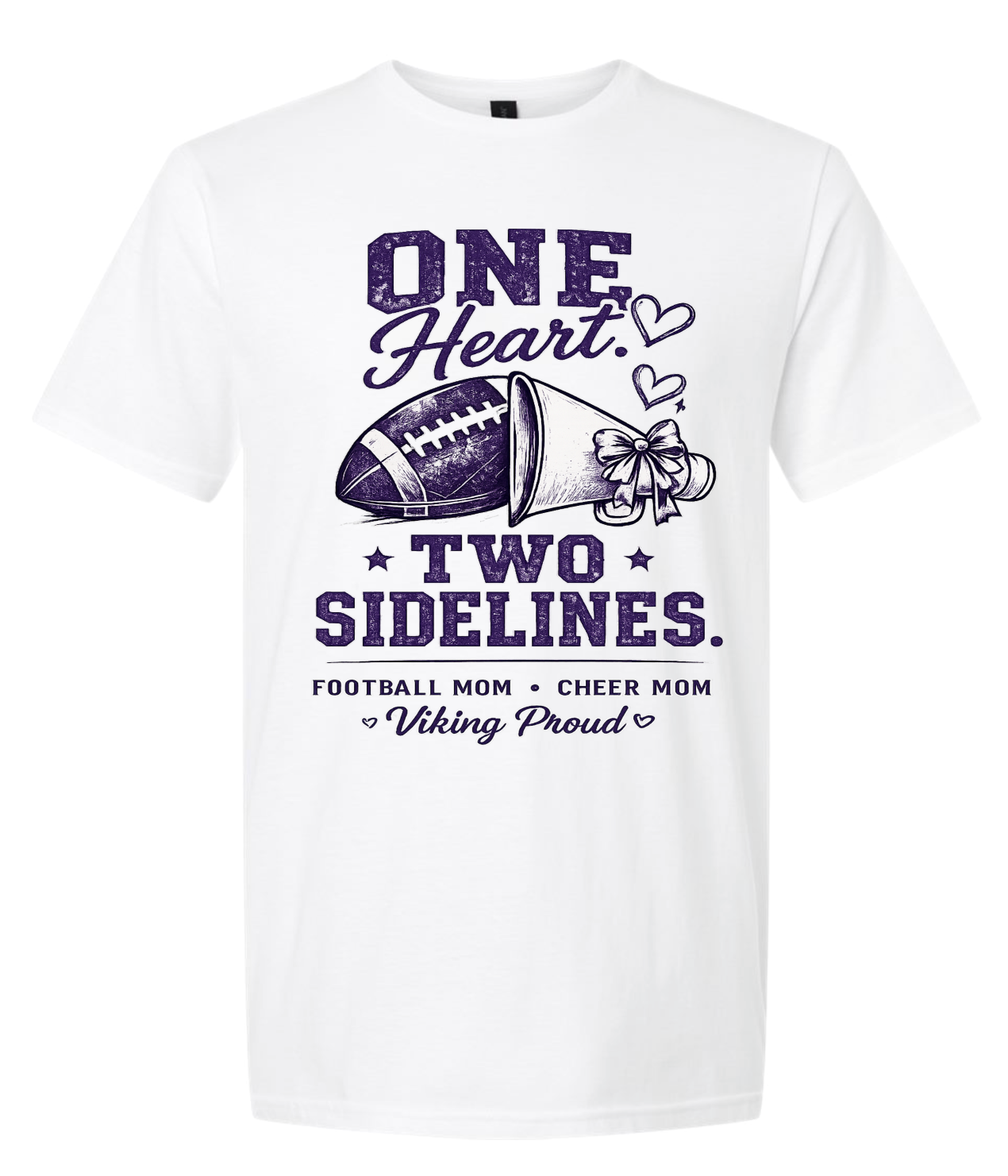 T-Shirt - White - One Heart