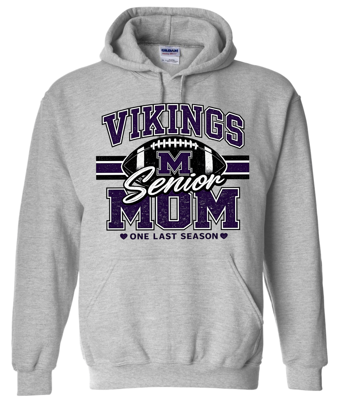 Hoodie - Sport Grey - One Last Season