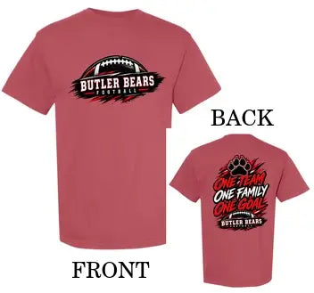 T-Shirt - Crimson - One Team Football