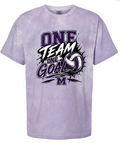 T-Shirt - Purple Smoke - One Team Volleyball
