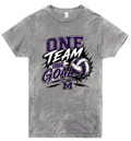 T-Shirt - Silver Acid - One Team Volleyball