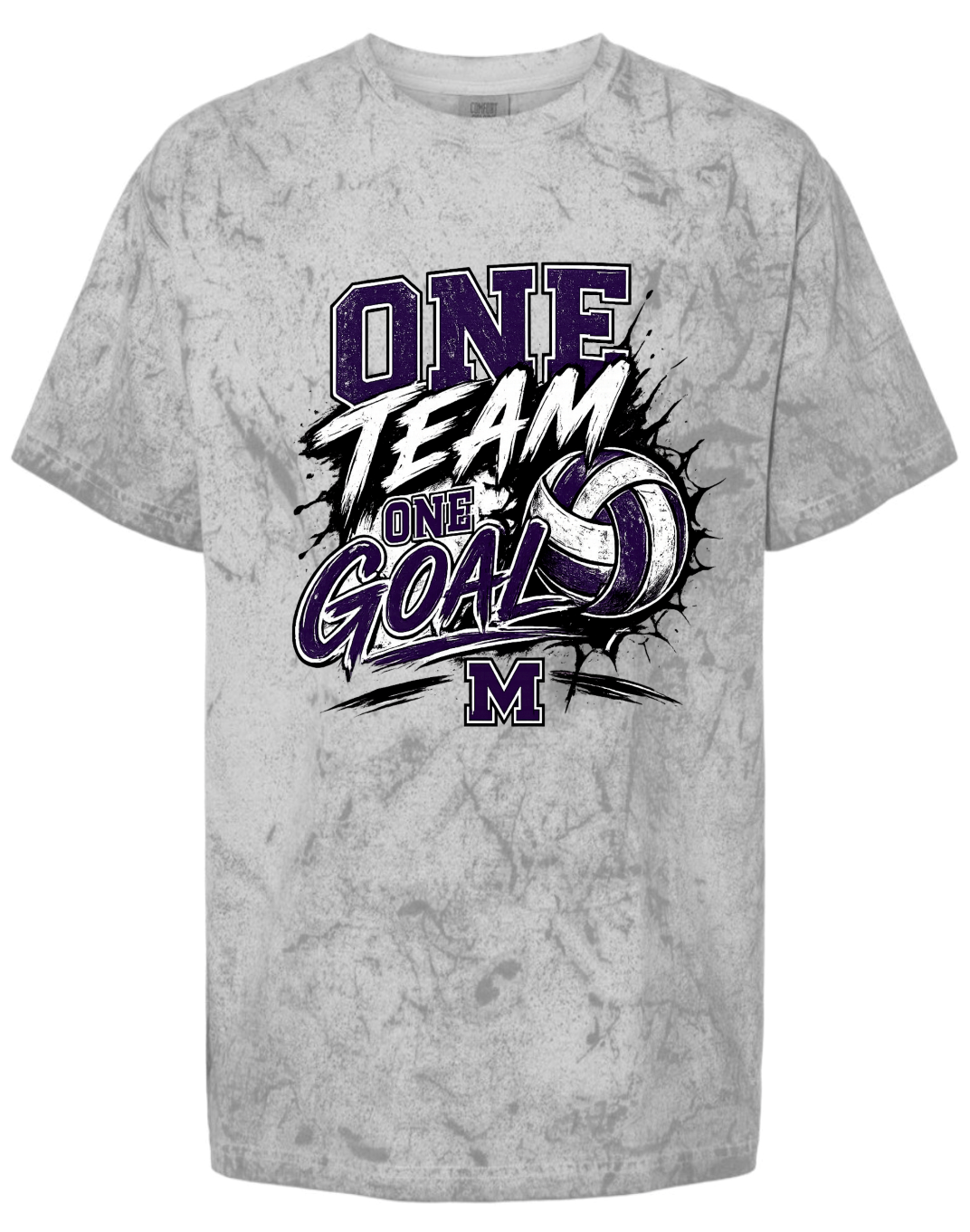 T-Shirt - Smoke - One Team Volleyball