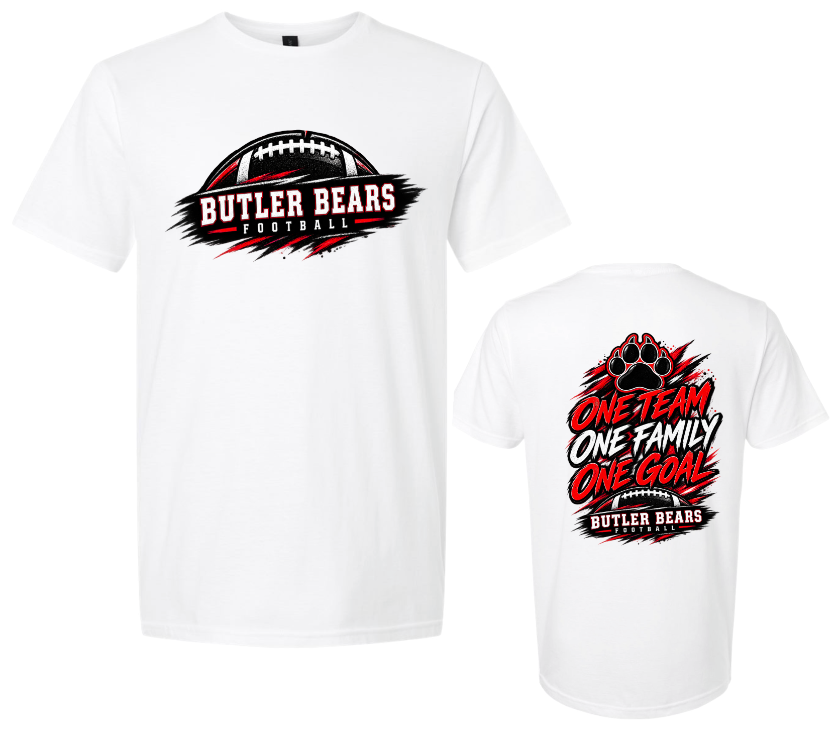 T-Shirt - White - One Team Football