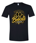 T-Shirt - Black - Paw Print