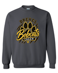 Crew Neck - Charcoal - Paw Print