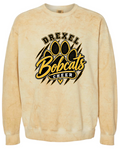 Crew Neck - Gold Smoke - Paw Print