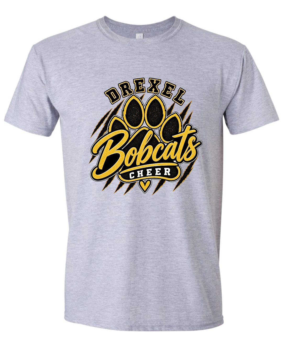 T-Shirt - Sport Grey - Paw Print