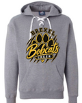 Hoodie lace - Sport Grey - Paw Print