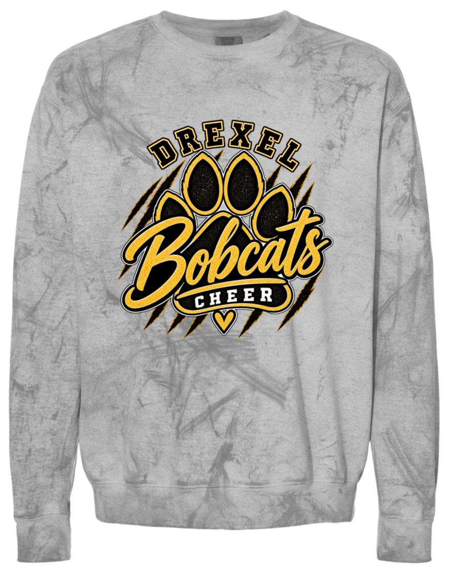 Crew Neck - Smoke - Paw Print