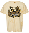 T-Shirt - Gold Smoke - Peace Love Cheer